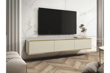 Klinkerville TV-skab 175 cm - Cream - Møbler - TV borde & mediemøbler - TV-borde