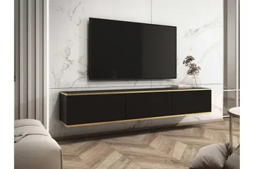 Klinkerville TV-skab 175 cm - Sort - Møbler - TV borde & mediemøbler - TV-borde