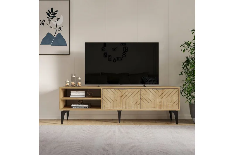 TV-skab Lyven Sudamal Eg - Sudamal Eg - Møbler - TV borde & mediemøbler - TV-borde