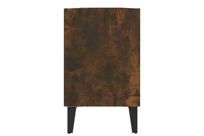 tv-skab m. metalben 103,5x30x50 cm sonoma-eg - Brun - Møbler - TV borde & mediemøbler - TV-borde