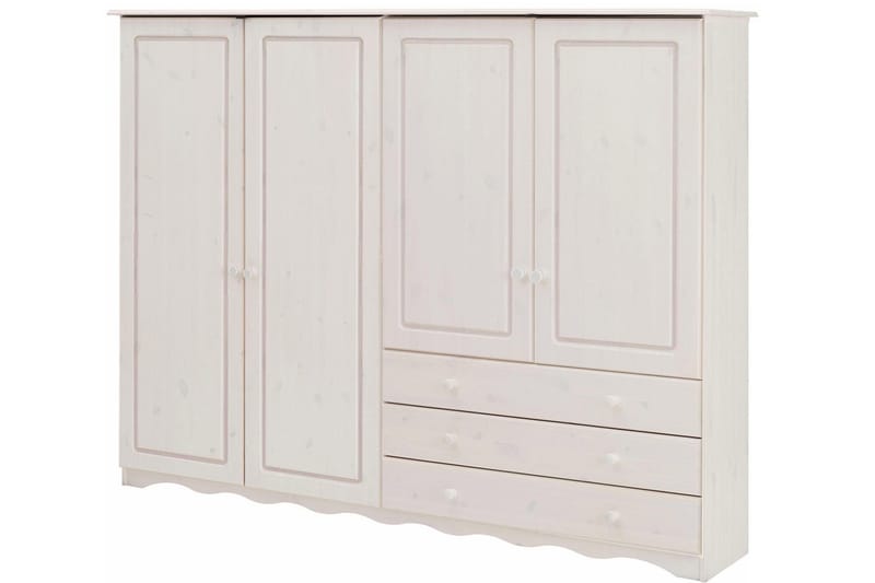 Naoki tv-skab 185 cm - hvid - Møbler - TV borde & mediemøbler - TV-skab