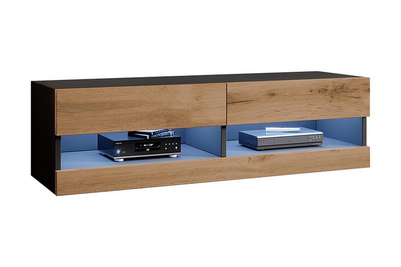 Narbonne Tv-skab 180 cm - Natur/Sort - Møbler - TV borde & mediemøbler - TV-skab