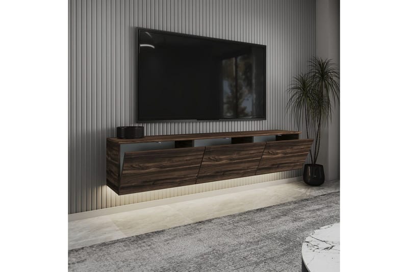 TV-skab Neon Kastanje - Kastanje - Møbler - TV borde & mediemøbler - TV-borde