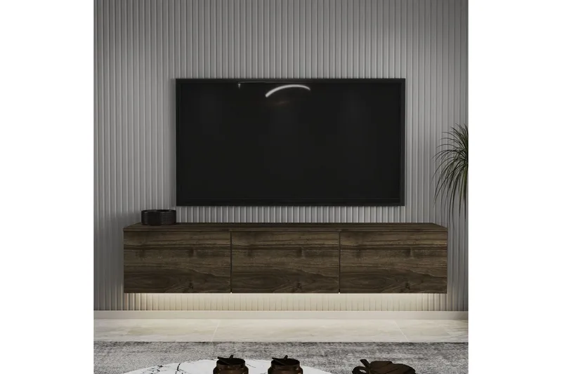 TV-skab Neon Valnød - Valnød - Møbler - TV borde & mediemøbler - TV-borde