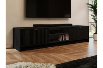 Novaj TV-skab 180 cm - Sort - Møbler - TV borde & mediemøbler - TV-borde
