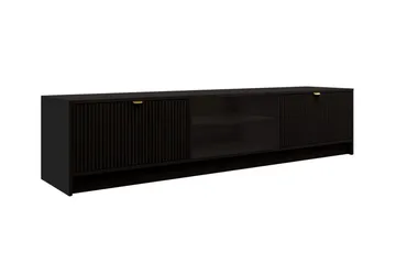 Novaj TV-skab 180 cm - Sort - Møbler - TV borde & mediemøbler - TV-borde