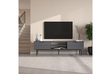 TV-skab Ranjit Antracit - Antracit - Møbler - TV borde & mediemøbler - TV-borde