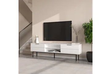 TV-skab Ranjit Hvid - Hvid - Møbler - TV borde & mediemøbler - TV-borde