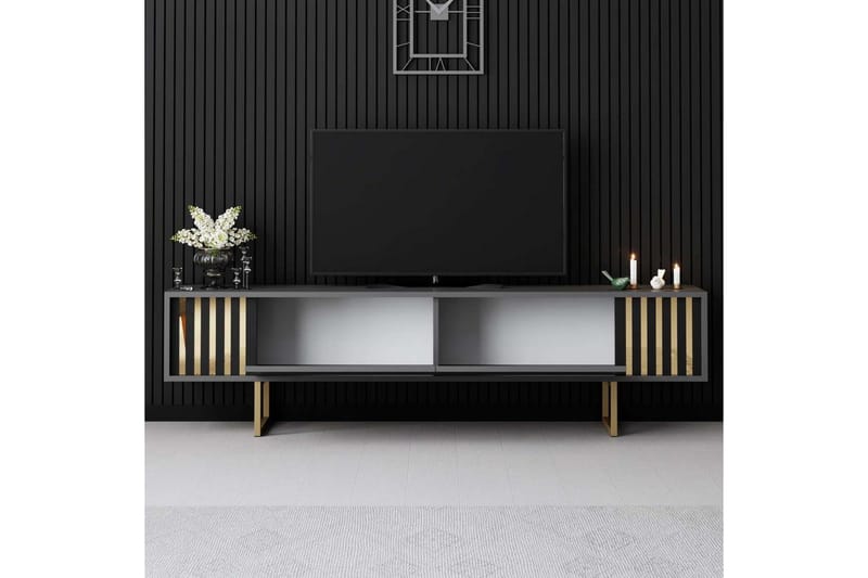 TV-skab Rany linje Antracit / Rany - Antracit / Rany - Møbler - TV borde & mediemøbler - TV-borde