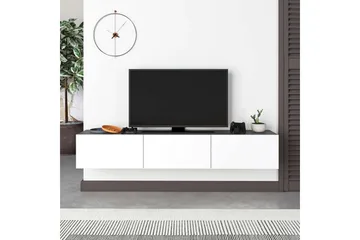 TV-skab Rasab 180 Antracit / Hvid - Antracit / Hvid - Møbler - TV borde & mediemøbler - TV-borde