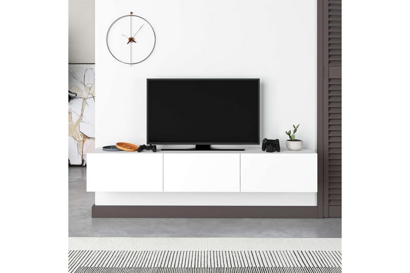 TV-skab Rasab 180 Hvid - Hvid - Møbler - TV borde & mediemøbler - TV-borde