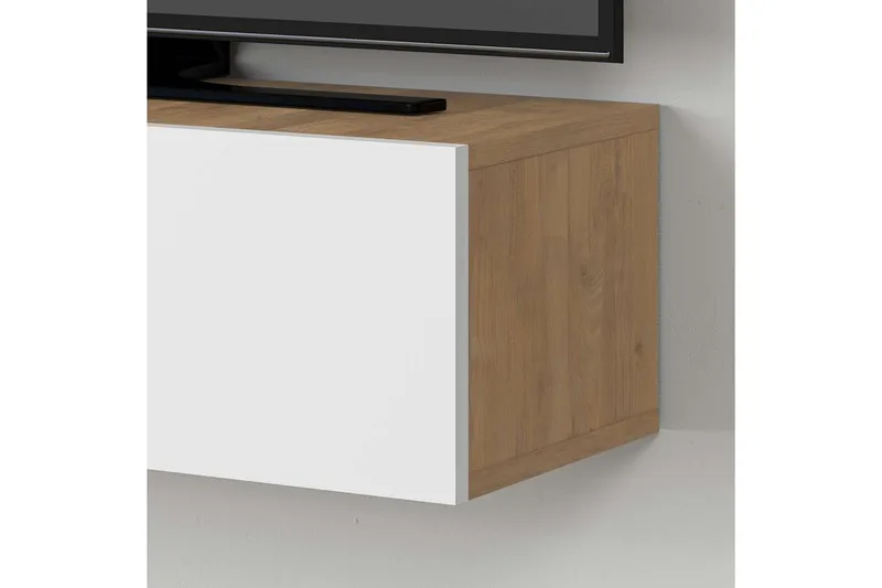 TV-skab Rasab Sudamal Eg / Hvid - Sudamal Eg / Hvid - Møbler - TV borde & mediemøbler - TV-borde