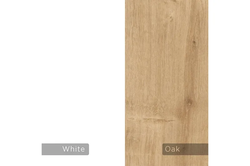 TV-skab Rasab Sudamal Eg / Hvid - Sudamal Eg / Hvid - Møbler - TV borde & mediemøbler - TV-borde