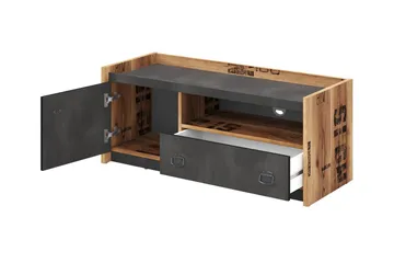 Rathmore TV-bord 110 cm - Grå - Møbler - TV borde & mediemøbler - TV-borde