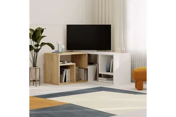TV-skab Ravena Sudamal Eg / Hvid - Sudamal Eg / Hvid - Møbler - TV borde & mediemøbler - TV-borde