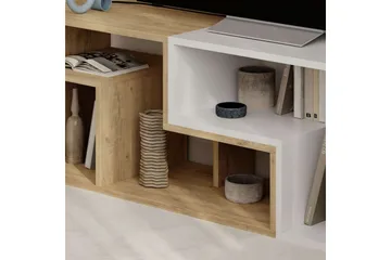 TV-skab Ravena Sudamal Eg / Hvid - Sudamal Eg / Hvid - Møbler - TV borde & mediem øbler - TV-borde