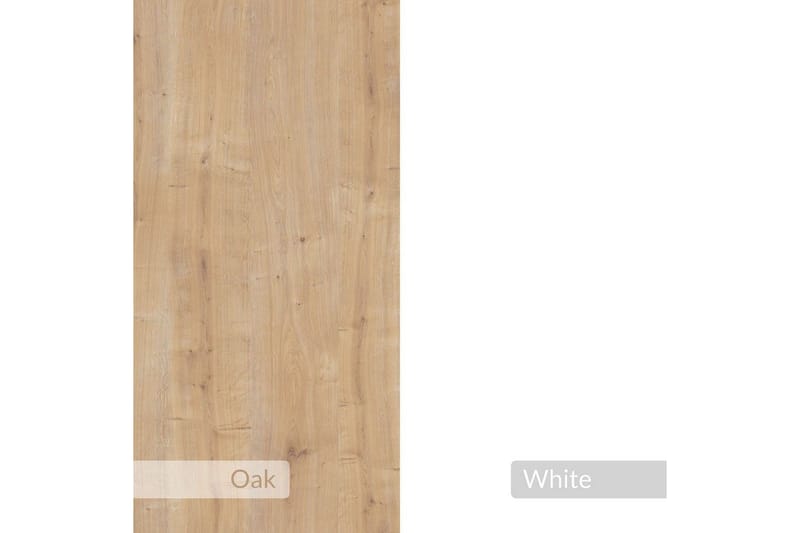 TV-skab Ravena Sudamal Eg / Hvid - Sudamal Eg / Hvid - Møbler - TV borde & mediemøbler - TV-borde