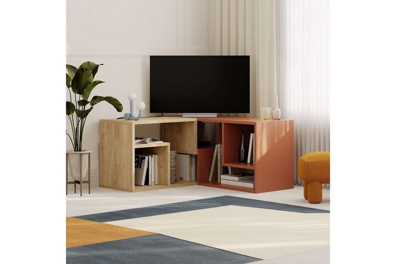 TV-skab Ravena Sudamal Eg / Kanel - Sudamal Eg / Kanel - Møbler - TV borde & mediemøbler - TV-borde