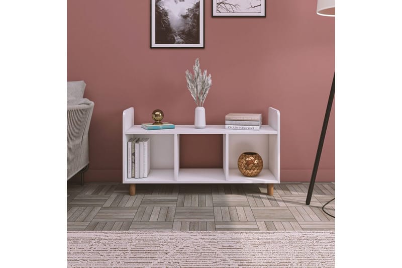 TV-skab Sakarya 1 Hvid - Hvid - Møbler - TV borde & mediemøbler - TV-borde