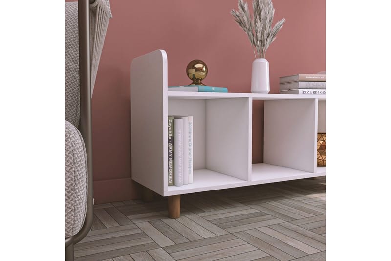 TV-skab Sakarya 1 Hvid - Hvid - Møbler - TV borde & mediemøbler - TV-borde