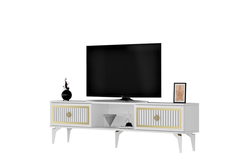 TV-skab Sivaji Hvid / Rany - Hvid / Rany - Møbler - TV borde & mediemøbler - TV-borde