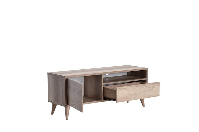 TV-skab Sosan Lys Valnød - Lys Valnød - Møbler - TV borde & mediemøbler - TV-borde