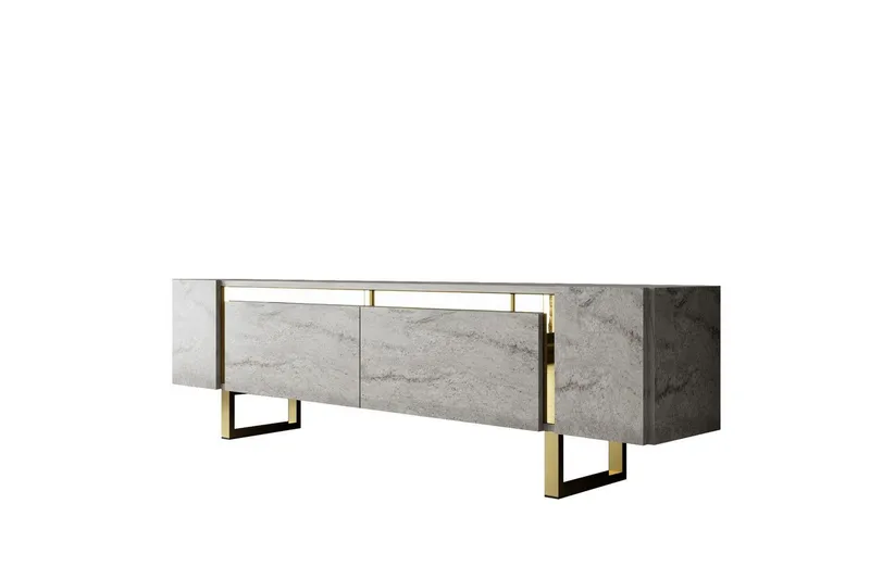 TV-skab Sozi Travertin / Rany - Travertin / Rany - Møbler - TV borde & mediemøbler - TV-borde