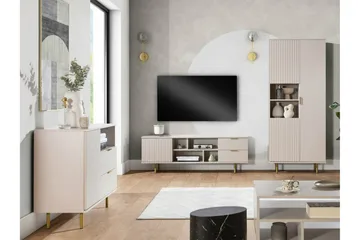 Staffin Tv-skab 150 cm - Cashmere - Møbler - TV borde & mediemøbler - TV-borde