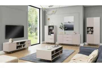 Staffin Tv-skab 150 cm - Cashmere - Møbler - TV borde & mediemøbler - TV-borde