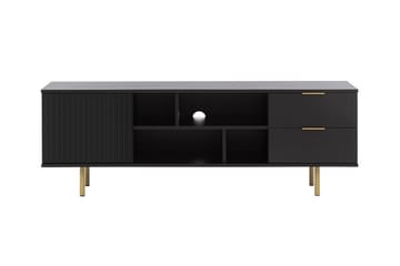 Staffin Tv-skab 150 cm - Sort - Møbler - TV borde & mediemøbler - TV-borde