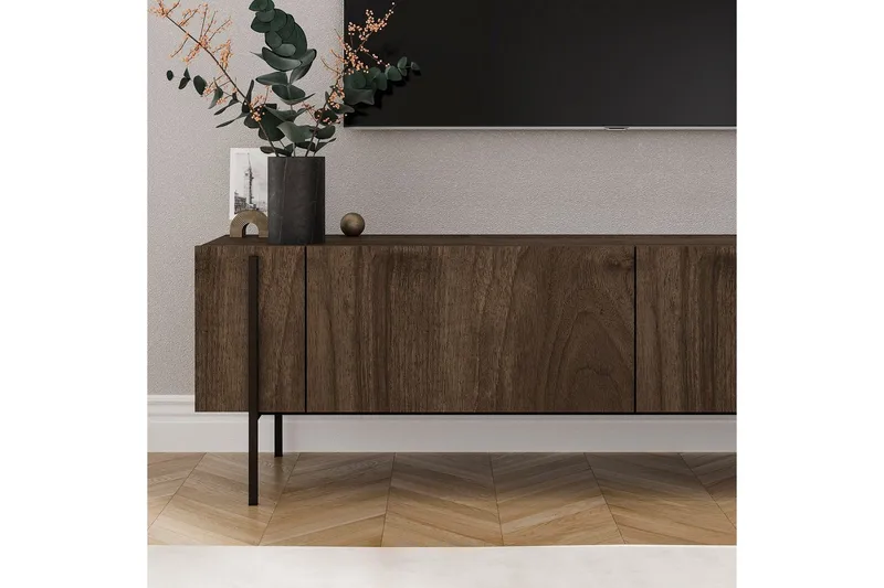 TV-skab Stira Valnød - Valnød - Møbler - TV borde & mediemøbler - TV-borde