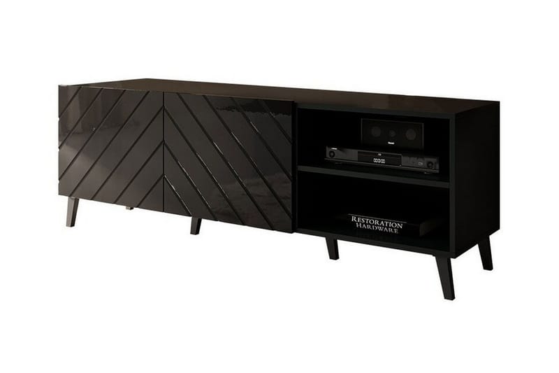 Strontian Tv-skåp 150 cm Scandinavian Choice Black, undefined