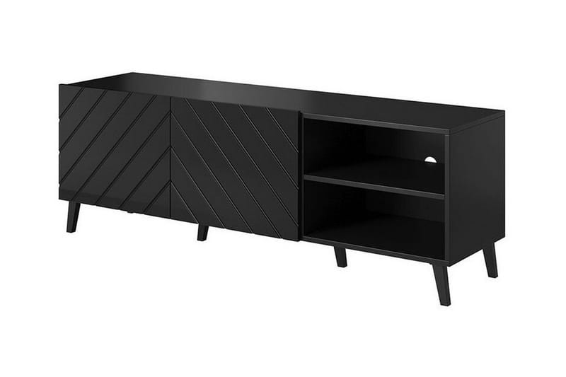 Strontian Tv-skåp 150 cm Scandinavian Choice Black - Møbler - TV borde & mediemøbler - TV-skab