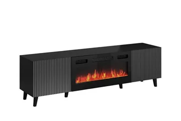 Strontian Tv-skåp 181 cm Scandinavian Choice Anthracite - Antracit - Møbler - TV borde & mediemøbler - TV-borde