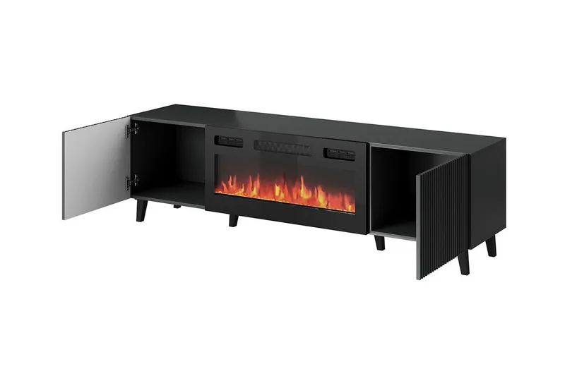 Strontian Tv-skåp 181 cm Scandinavian Choice Anthracite - Møbler - TV borde & mediemøbler - TV-skab