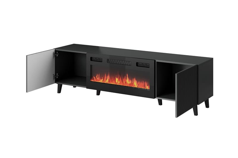 Strontian Tv-skåp 181 cm Scandinavian Choice Anthracite - Møbler - TV borde & mediemøbler - TV-skab