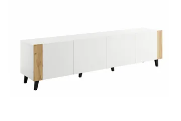 Strontian Tv-skåp 201 cm Scandinavian Choice White - Møbler - TV borde & mediemøbler - TV-borde