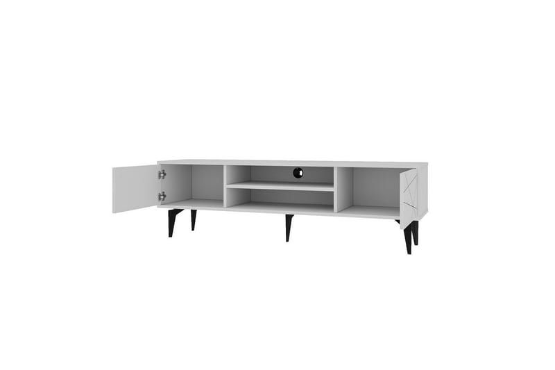 TV-skab Sudama Hvid - Hvid - Møbler - TV borde & mediemøbler - TV-borde