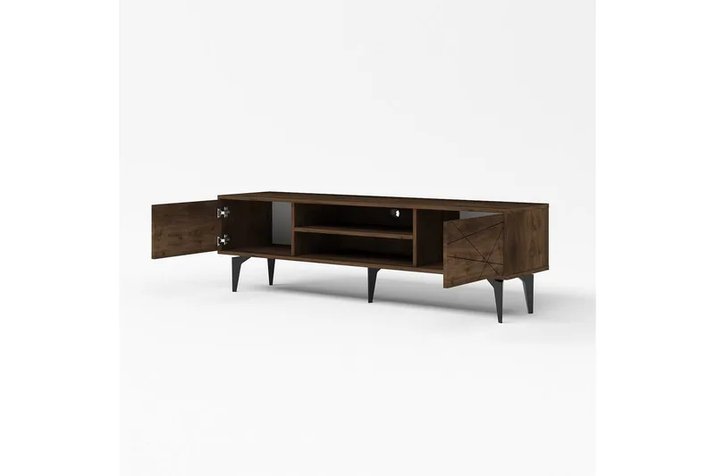 TV-skab Sudama Valnød - Valnød - Møbler - TV borde & mediemøbler - TV-borde