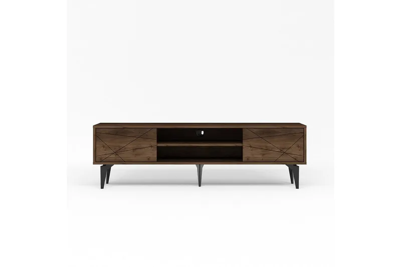 TV-skab Sudama Valnød - Valnød - Møbler - TV borde & mediemøbler - TV-borde