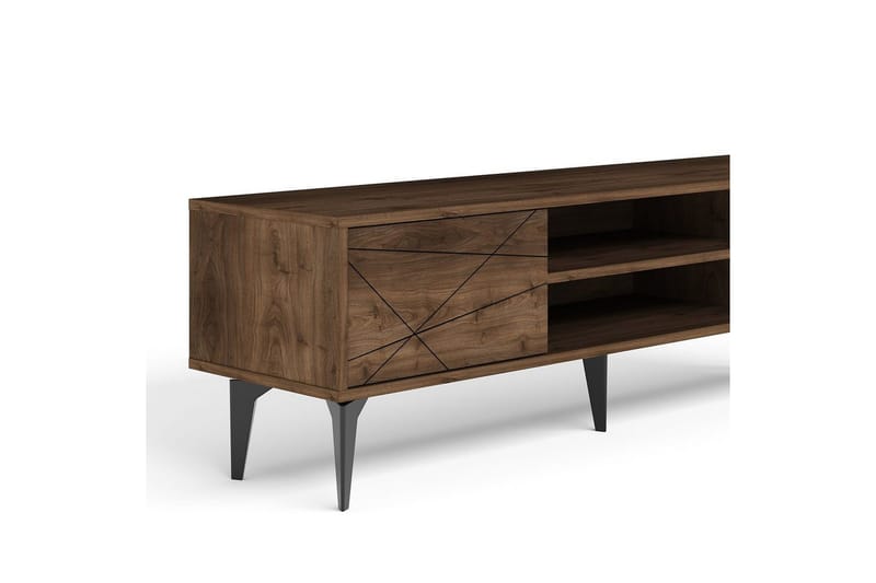 TV-skab Sudama Valnød - Valnød - Møbler - TV borde & mediemøbler - TV-borde