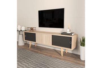 TV-skab Ticoman Eg / Sort - Eg / Sort - Møbler - TV borde & mediemøbler - TV-borde