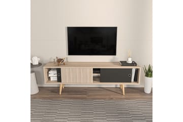 TV-skab Ticoman Eg / Sort - Eg / Sort - Møbler - TV borde & mediemøbler - TV-borde