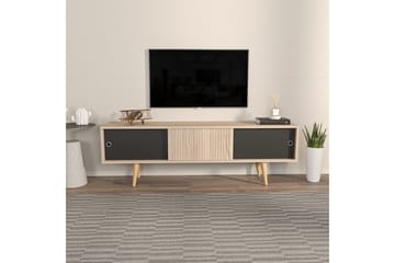 TV-skab Ticoman Eg / Sort - Eg / Sort - Møbler - TV borde & mediemøbler - TV-borde