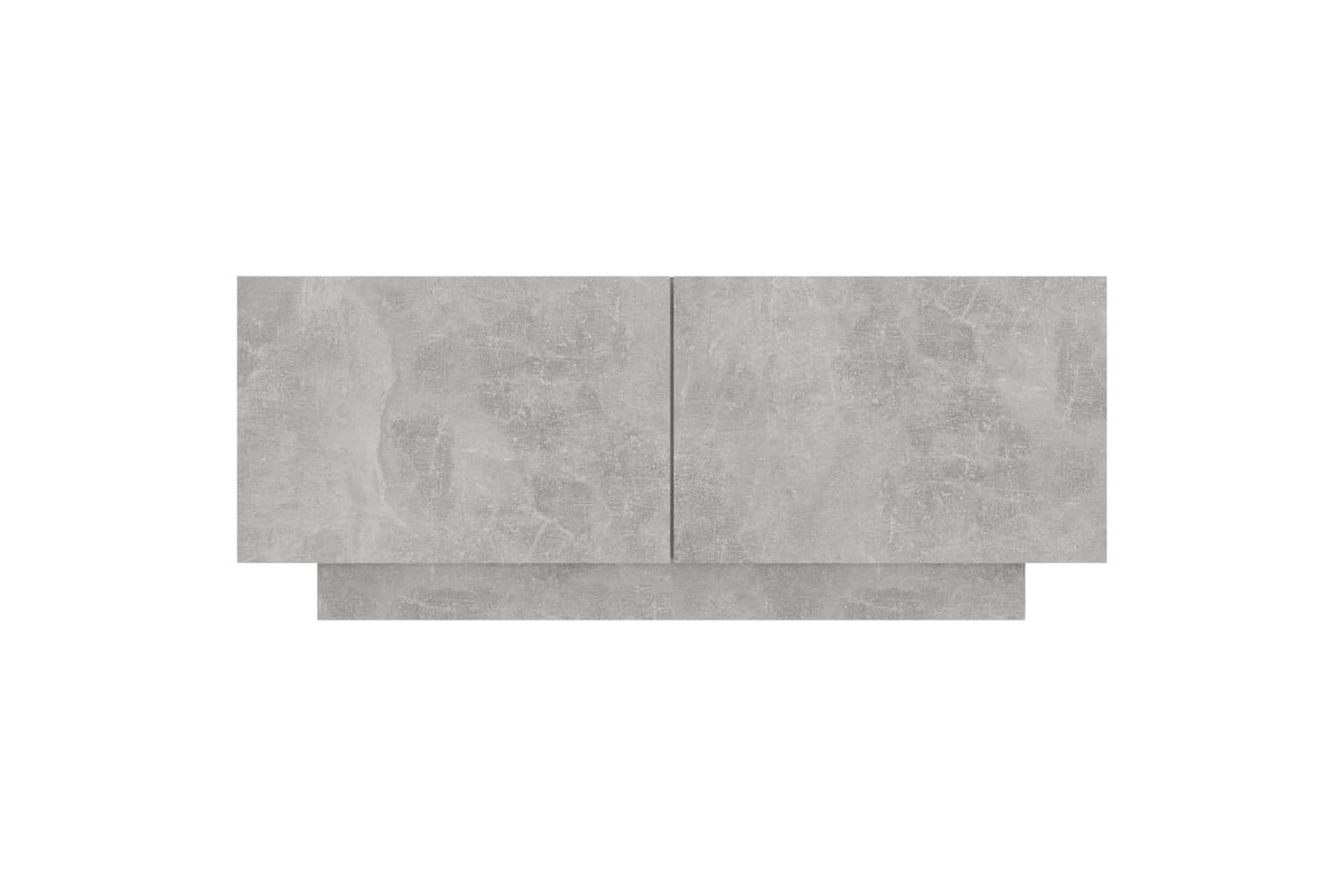 tv-skab 100x35x40 cm spånplade betongrå - Grå - Møbler - TV borde & mediemøbler - TV-skab
