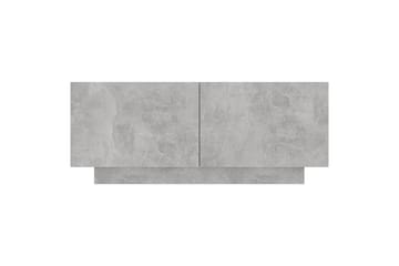 tv-skab 100x35x40 cm spånplade betongrå - Grå - Møbler - TV borde & mediemøbler - TV-skab