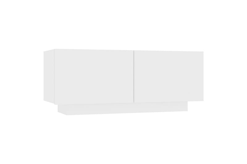 tv-skab 100x35x40 cm spånplade hvid - Hvid - Møbler - TV borde & mediemøbler - TV-skab