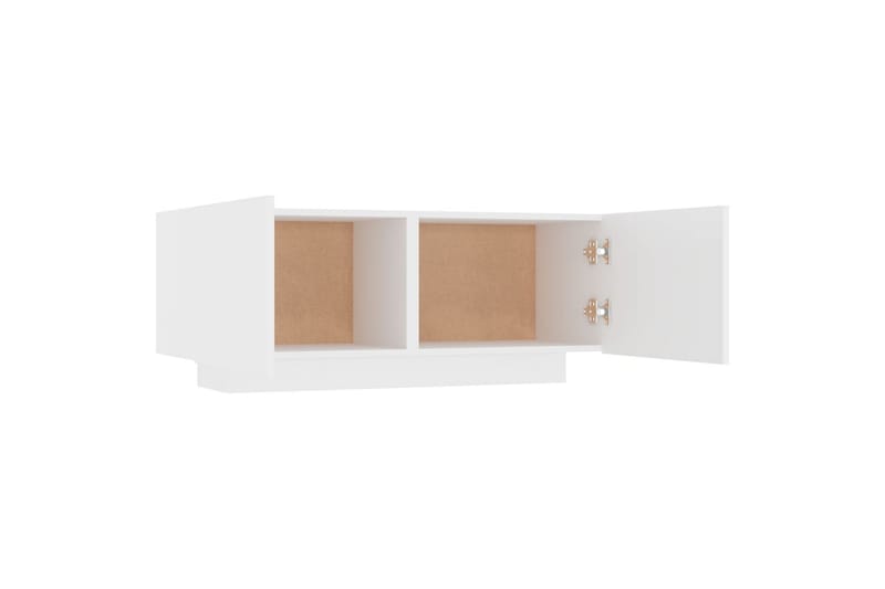 tv-skab 100x35x40 cm spånplade hvid - Hvid - Møbler - TV borde & mediemøbler - TV-skab
