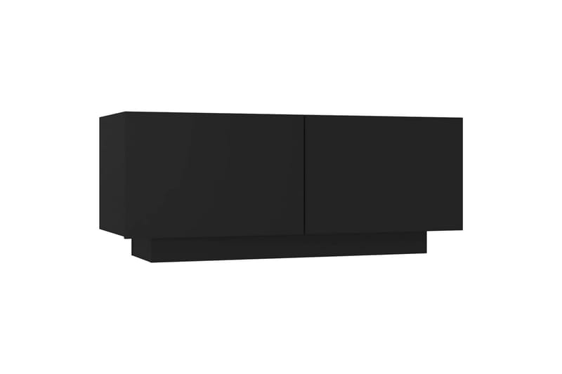 tv-skab 100x35x40 cm spånplade sort - Sort - Møbler - TV borde & mediemøbler - TV-skab