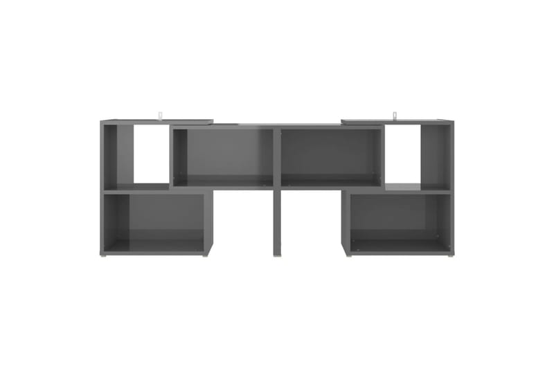 tv-skab 104x30x52 cm spånplade grå højglans - Grå - Møbler - TV borde & mediemøbler - TV-skab